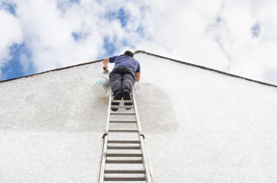 Peinture extérieure à Vaudricourt — façades et ravalement